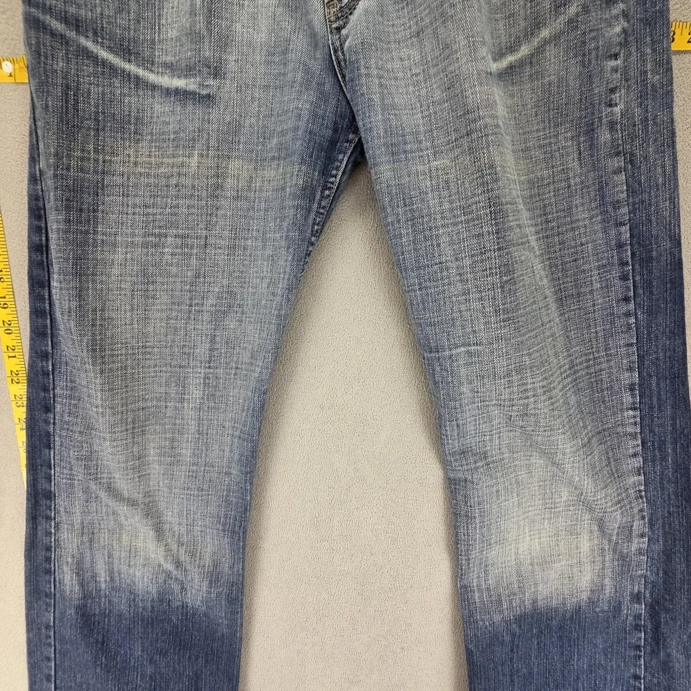 Diesel Jeans Mens Blue Kulter Regular Straight Button Fly Italy 00727 Fits 32x32 - Picture 11 of 16